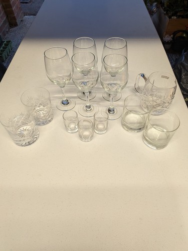 Glassware bundle joblot - glassware,