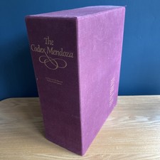 Codex Mendoza By Frances Berdan 1992 4 Volume Hardcover W/ Slipcase
