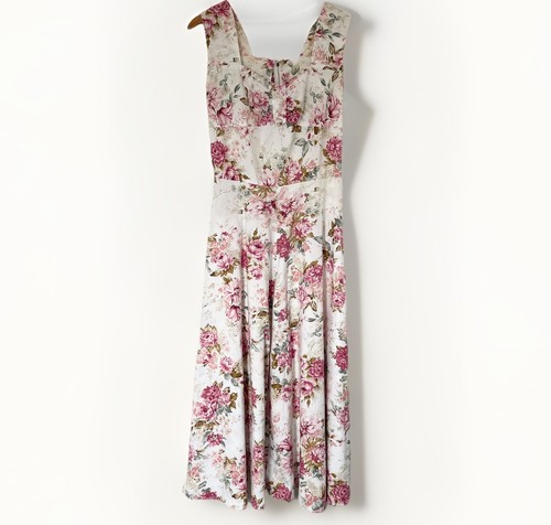 Vintage floral handmade 40s - handmade,