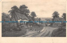 R099779 A Dorsetshire Village. C. W. Faulkner. Series No. 407e