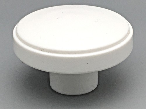 White knobs 47mm kitchen - white,