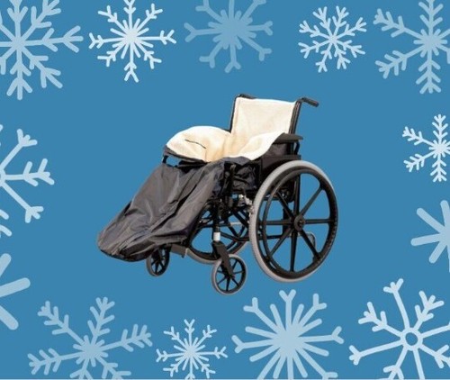 Wheelchair fleece lined leg - wheelchair,