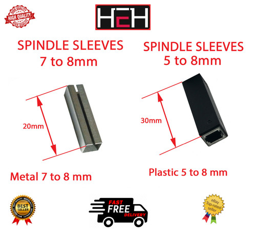 Spindle sleeve shims - sleeve, converts