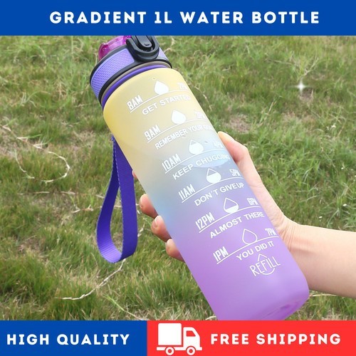 Sports water bottle gym - 1l,