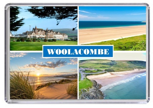Woolacombe devon fridge magnet - devon,