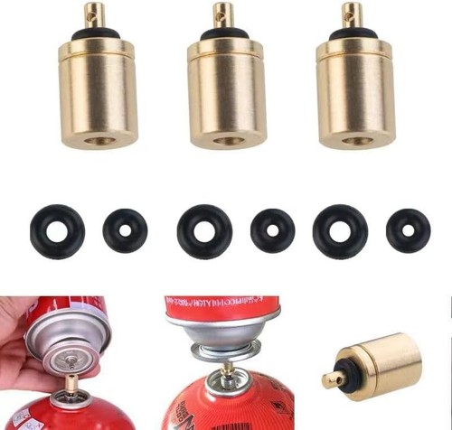 Pack gas refill adapter - 3,
