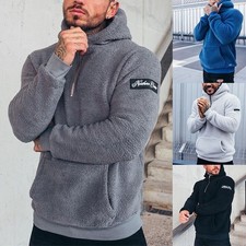 Mens Hoodies Tops@ Fluffy