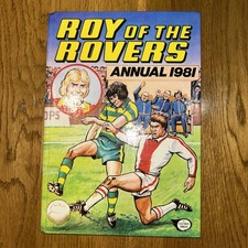 Original 1981 Roy of the Rovers Annual