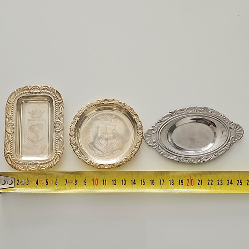 Silver plate serving - plate,