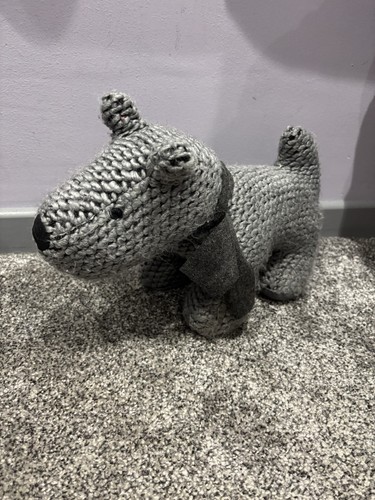 Cute weighted rustic style dog - weighted,