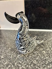 Vintage Blown Glass Bird