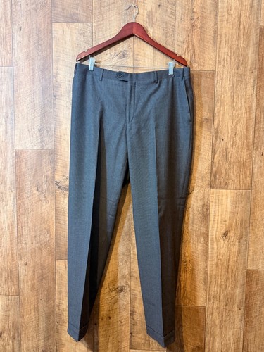 Corneliani charcoal grey super - grey,