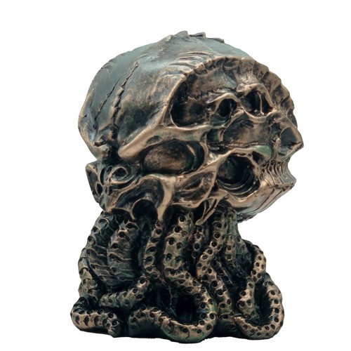 Bronze gold cthulhu statue - cthulhu,