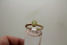 Signed 10k Yellow Gold Prong