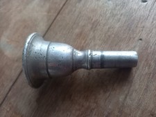 Antique Boosey & Co Mouthpiece For Brass Instruments Silver Plated