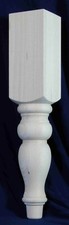4 LARGE FOOTSTOOL LEGS E849