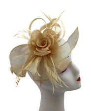 Ladies Women Sinamay Wedding