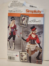Amy Brown Fantasy Simplicity 1301 pattern costume steampunk cincher Halloween