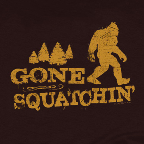 Gone squatchin retro big foot - gone,