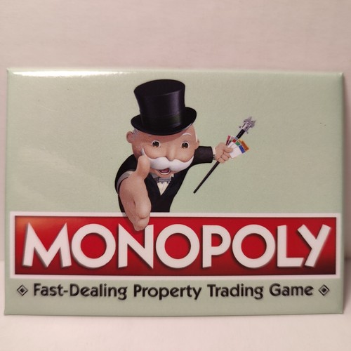 Monopoly man fridge magnet - man,
