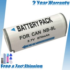 Battery for Canon NB-9L 870mAh