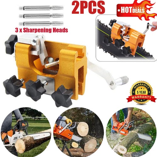 Chain saw sharpener - saw,