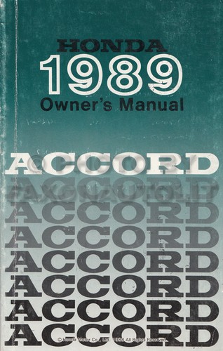 1989 honda accord door - accord, 4
