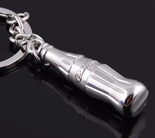 Coca cola keychain - keychain, metal