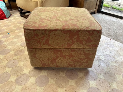 Pouffe footstool with storage - pouffe,