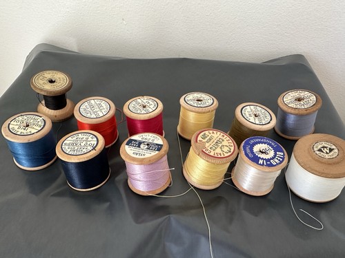 Vintage wooden cotton - x,