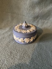 Wedgwood Blue Jasperware Round
