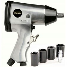 1/2" Air Impact Wrench Kit + 4