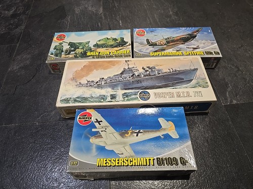 Airfix model kit boxes - model,