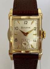 1953 Vintage BULOVA AMBASSADOR Gents Watch Serviced & Restored 72 years old