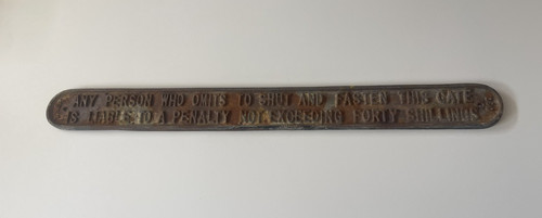 Vintage lner cast iron railway - iron,