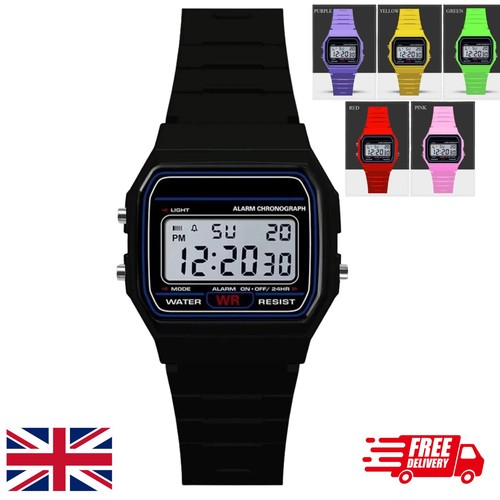 Casio f91w black digital retro - f91w,
