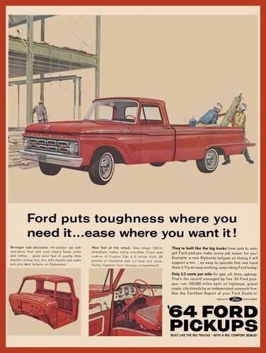 1964 ford pickup trucks - 1964,