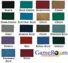 New Worsted Pool Table Cloth