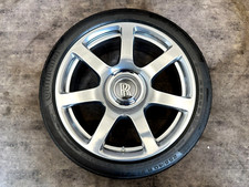 21" ROLLS ROYCE polished front wheel tyre genuine wraith dawn ghost 6859831 used