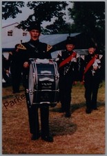 Military Photo Print The Rifles Regiment Band Drummer In Feather Bonnet