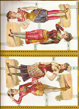 Mamelok Embossed Die Cut Scrap Reliefs A4 Decoupage (877-85/86) BOGOFF!