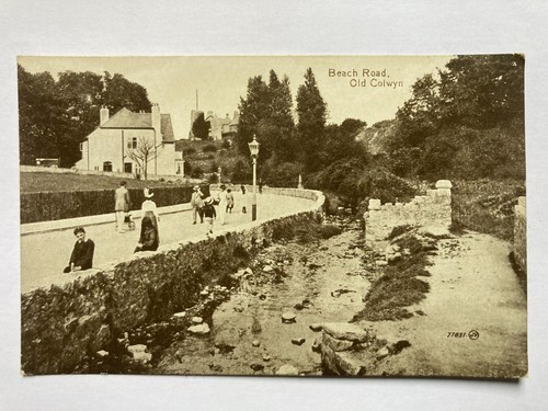 Beach road old colwyn conwy - old,