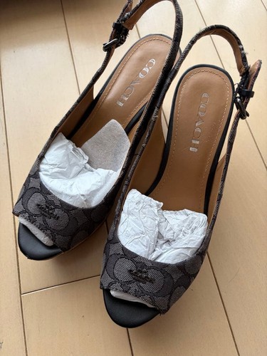 Coach sandals wedge - coach, sole