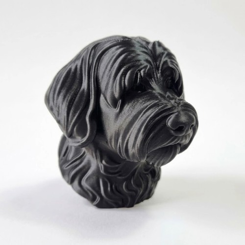 Tibetan terrier dog bust - terrier,
