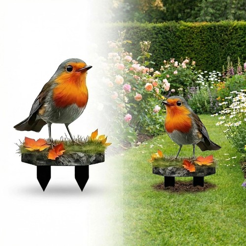 Vivid robin bird figure - vivid,