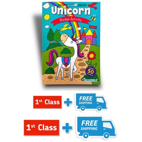 Kids unicorn sticker - unicorn,