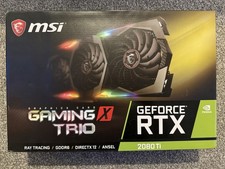 MSI GeForce RTX 2080 TI 11gb