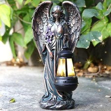 Solar LED Lighted Angel Garden