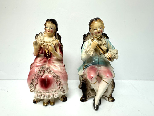 Vintage kitsch ornaments - vintage,
