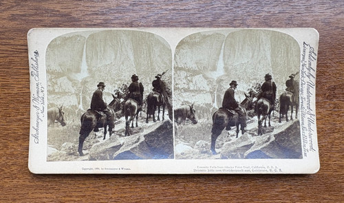Antique 1894 stereoview - antique,